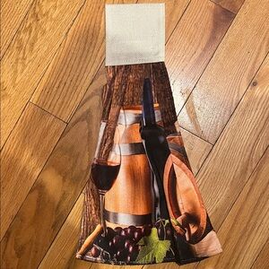 Wine Barrel Kitchen hanging Towels (2)
